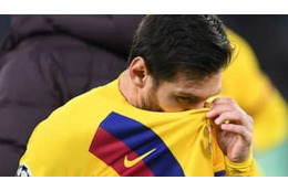 メッシ、CLで不発…試合前にあった「シュー練での変調」がこれ 画像