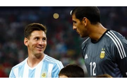 メッシ移籍なら退団！アルゼンチン代表GK、驚きの「メッシ条項」を明かす 画像