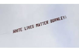 衝撃の『White Lives Matter』掲げた人物、「世界は狂ってる」と逆に怒る 画像