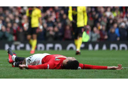 超大器グリーンウッド、やばかった…「衝撃の足首ぐにゃりシーン」がこれ 画像