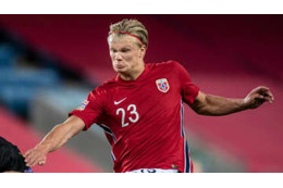 怪物FWホーラン、代表での「シュー練」も怪物級だった 画像