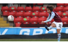 「変装してんのか」 岩渕真奈、アストンヴィラで超ゴール！本人も海外ファンも仰天 画像