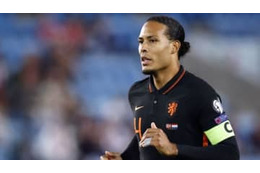 指脱臼のファン・ダイク、乱入ファンを突き飛ばしてた 画像