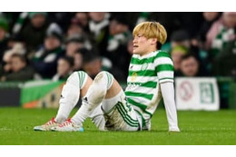 ヨーロッパリーグ、古橋亨梧が途中出場から負傷…ピッチを去る 画像