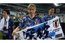 伊東純也「あの時間帯に薫が入って仕掛けたら全部抜ける」 オーストラリア戦後の一問一答 画像