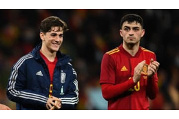 イニエスタはいなくなったけど…スペイン代表MFが自慢する2人の天才とは 画像