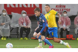 古橋亨梧が欧州サッカーやブラジル戦で感じた「ちょっとの差」 画像