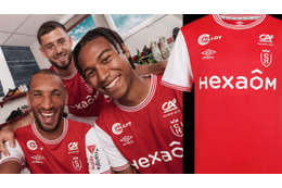 伊東純也の新チーム！スタッド・ランス、「ちょっとレトロな」2022-23新ユニフォームを発表 画像