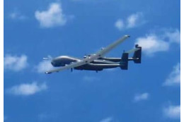 中国無人機がまた沖縄通過 画像