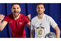 新エンブレム登場！セルビア代表、カタールW杯に向けた2022新ユニフォームを発表 画像
