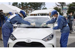 柏崎刈羽原発で住民避難訓練 画像