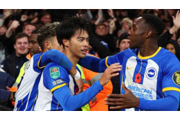 三笘薫、結果しか出さない！アーセナル本拠地でゴール、勝利に貢献 画像