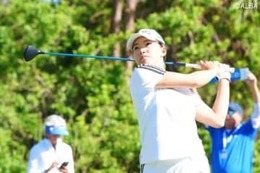 ＜速報＞渋野日向子はボギーフリーの1アンダー　通算イーブンに戻して後半へ 画像