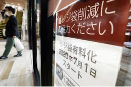 レジ袋有料化、行動変化58％ 画像