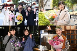 JO1木全翔也「寂しい」眞島秀和・矢田亜希子・中田青渚ら「しょうもない僕らの恋愛論」笑顔でクランクアップ 画像