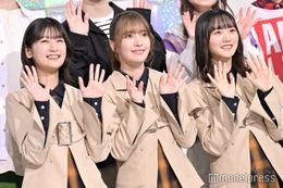 櫻坂46大沼晶保、芸人から総ツッコミ受けた一言とは？井上梨名＆増本綺良と“美文字”も披露 画像