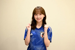 日向坂46影山優佳、サッカー日本代表初陣ウルグアイ戦中継にゲスト出演決定 画像