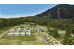 群馬に山頂グランピング「OZE-HOSHISORA GLAMPING＆CAMP RESORT」透明ドーム＆犬OK区画も 画像