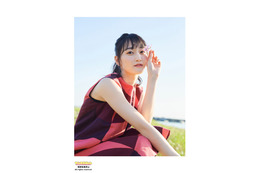 STU48信濃宙花、ノースリーブワンピで二の腕スラリ 画像
