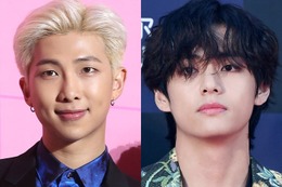 BTS・RM＆Vが入隊 坊主姿・ファンへの手紙公開「未来で会いましょう。愛しています」 画像