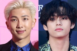 BTS・RM＆V、軍服姿の2ショット公開 揃って最精鋭訓練兵の表彰受ける 画像