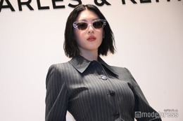 三吉彩花、鼻ピアス＆サングラスでハードな雰囲気 挑戦したいこと明かす ＜CHARLES & KEITH 渋谷店OPENセレブレーションパーティー＞ 画像