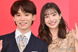 足立梨花、夫・TATSUとの挙式報告 手繋ぎウエディングフォト公開に反響「最高に美しい」「幸せが溢れてる」 画像