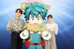 宮野真守＆生見愛瑠「ヒロアカ」劇場版ゲスト声優に初参戦 鍵握るオリジナルキャラクター【僕のヒーローアカデミア THE MOVIE ユアネクスト】 画像