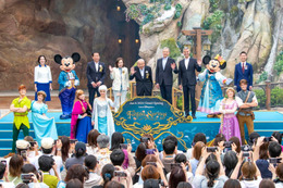 東京ディズニーシー新エリア「ファンタジースプリングス」開業宣言　アナとエルサ、ラプンツェルら駆けつける 画像