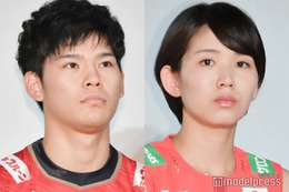 “夫婦でパリ五輪”西田有志選手、古賀紗理那選手のコメントにツッコミ「期待したのにー」 やりとりに反響続々 画像