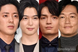 「アンメット」若葉竜也・岡山天音ら“アベンジャーズ”豪華4ショットに反響続々「最強チーム」「ポーズも最高」 画像