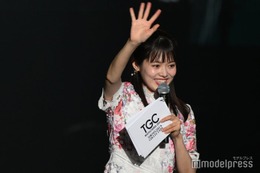 谷尻萌アナ、急遽ランウェイもノリノリ キュートな微笑み輝く【TGC松山2024】 画像