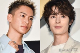 塩野瑛久＆BE:FIRST三山凌輝、大河×朝ドラ俳優ショットにファン感激「ハイローの2人が」「眩しい」 画像