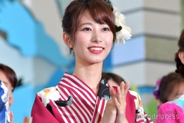 フジ海老原優香アナ、美脚輝くゴルフウェア姿披露「可愛い」「似合う」の声 画像