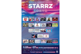 フォーエイト48あみか・フジコーズら、音楽＆ファッションの新しい祭典「STARRZ TOKYO」出演決定 第2弾ラインナップ発表 画像