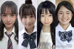 【中間速報】「JCミスコン2024」西日本ブロックA、暫定上位4人を発表＜日本一かわいい女子中学生＞ 画像