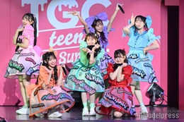 FRUITS ZIPPER「TGC teen」トリで登場 3曲披露でパワフルな歌声届ける 画像