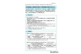 東京都、多子世帯の授業料支援…国公立高対象に12/16まで