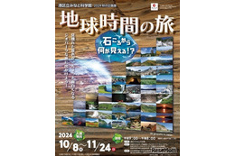 港区立みなと科学館「ジオパーク巡回展 地球時間の旅」10/8-11/24