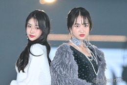 藤岡弘、娘の天翔愛＆天翔天音、シミラールックで堂々ランウェイ【GirlsAward 2024AW】 画像