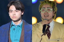 菅田将暉の弟・菅生新樹＆こっちのけんと、音楽番組で初共演 2ショットに「雰囲気似てる」の声 画像