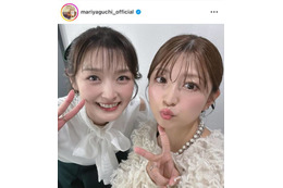 矢口真里、石川梨華との元モー娘。仲良しSHOTにファン喜び「黄金コンビ」「キラキラしてる」 画像