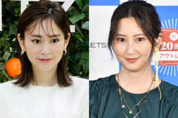 桐谷美玲、河北麻友子のバースデー祝福SHOTに反響「みれまゆ可愛い」「毎年お祝いできる関係すてき」 画像