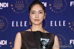 仁村紗和、美スタイル際立つノースリーブドレス姿「30歳の幕開け」に意気込み【ELLE CINEMA AWARDS 2024】 画像