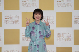 【紅白リハ3日目】2年連続ドミノ挑戦の水森かおり、演出を“匂わせ”「私も今回やらなきゃいけないことが…」 画像