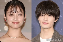 橋本環奈＆佐野勇斗「おむすび」幸せいっぱい初“夫婦”ショットに祝福続々「お似合い」「身長差にキュン」 画像