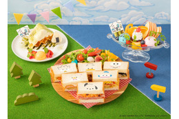「はぴだんぶい わいわいピクニックカフェ」東京・愛知・大阪で開催 キャラデザインのサンドイッチやドリンクなど 画像