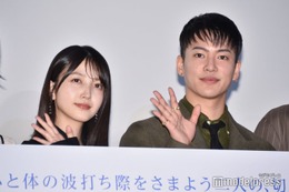 三山凌輝＆乃木坂46久保史緒里、向かい合いで“恋人役”振り返る「初めて目が合いました」【誰よりもつよく抱きしめて】 画像
