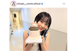 森戸知沙希、25歳バースデーを報告を報告！にっこりSHOTに「かわいすぎます！」「大好きな笑顔」の声