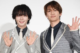 なにわ男子・大西流星＆藤原丈一郎、互いのギャップを暴露「おかしいか！？」客席にツッコミ【劇場版 忍たま乱太郎 ドクタケ忍者隊最強の軍師】